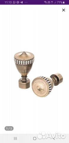 Наконечник для карниза