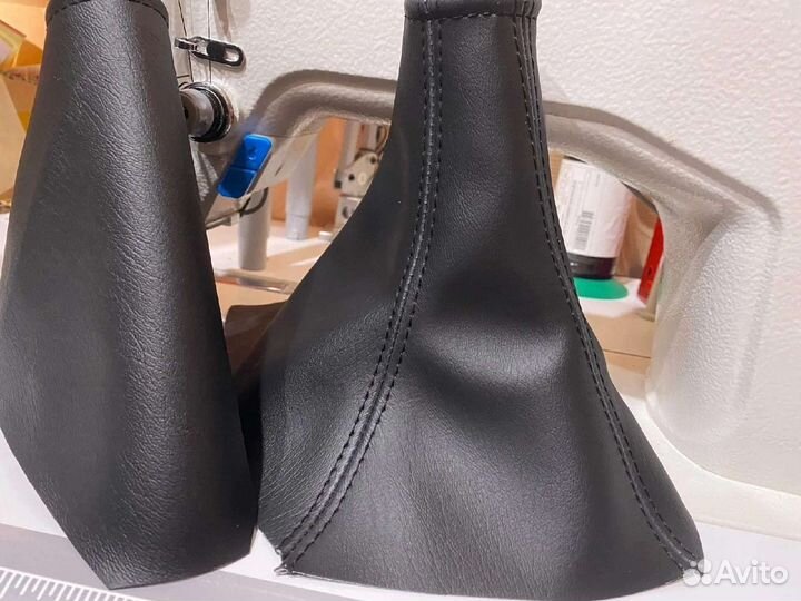 Чехол кпп и ручника комплект