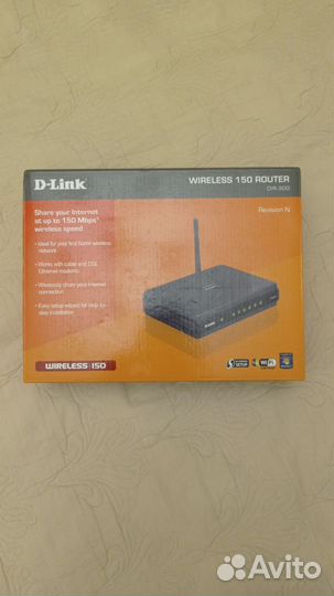 Wi-Fi роутер/маршрутизатор D-link DIR 300