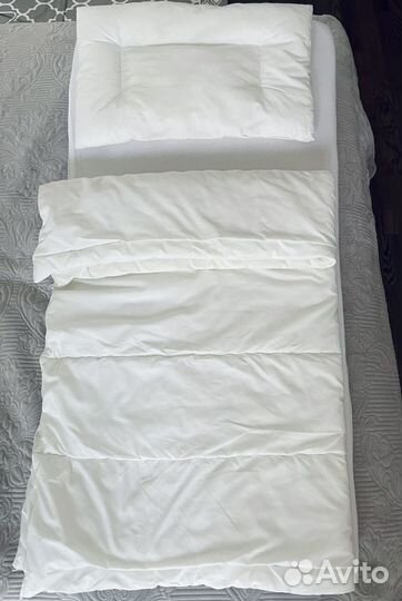 IKEA детский матрас /одеяло/подушка в кроватку
