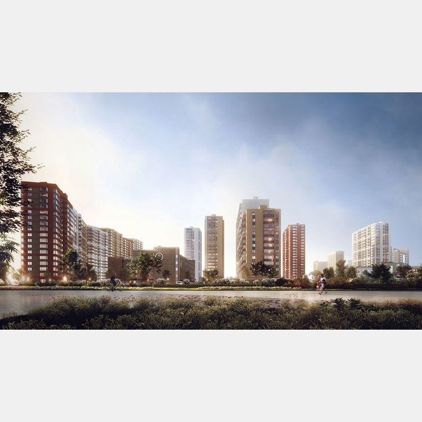 1-к. квартира, 35,3 м², 1/21 эт.