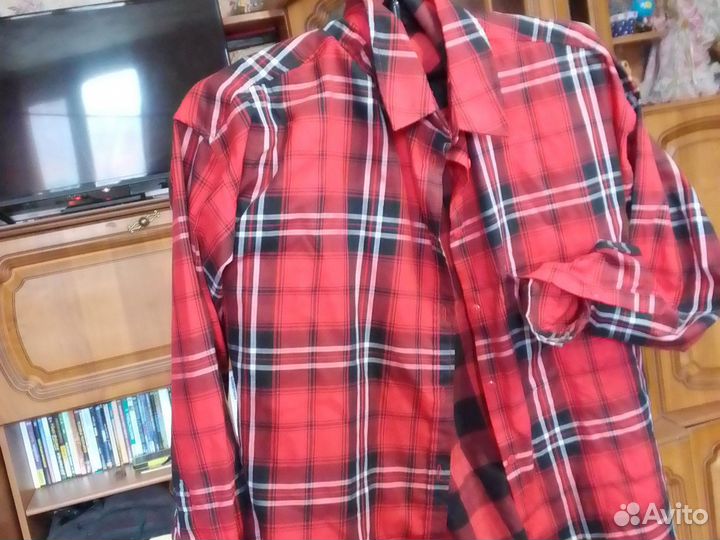 Рубашка в клетку остин