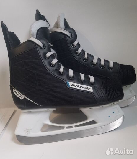 Коньки хоккейные детские Nordway 100, 34 размер