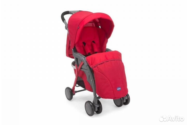 Коляска прогулочная детская Chicco simplicity