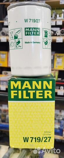 Фильтр масляный mann W71927