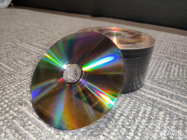 Записываемые dvd диски, 50 шт