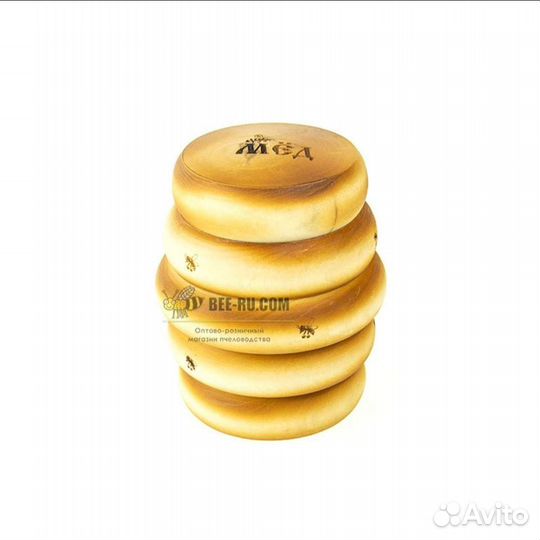 Тара для меда, ведра 0.15- 1 л, фигурные, бочата