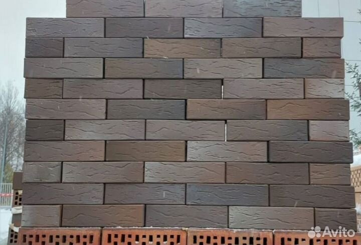 Кирпич клинкерный одинарный