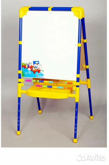 Мольберт детский двухсторонний