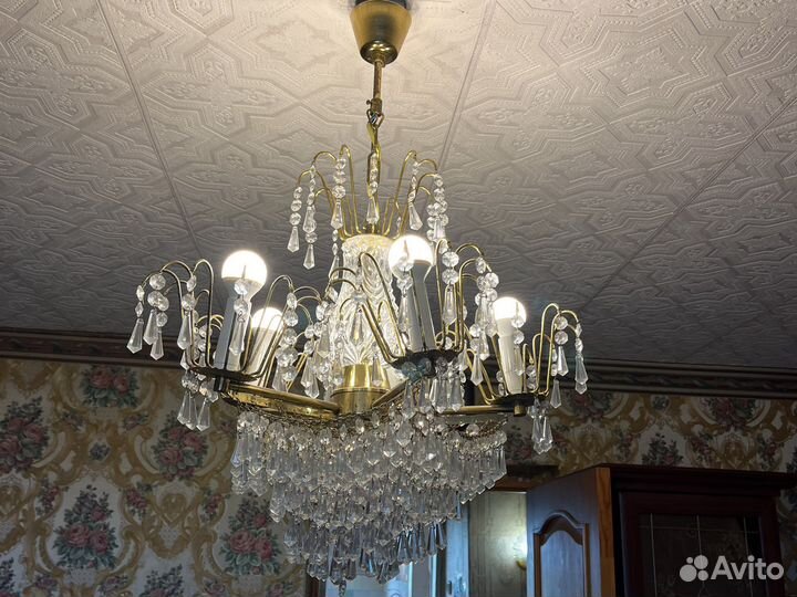 Люстра хрустальная