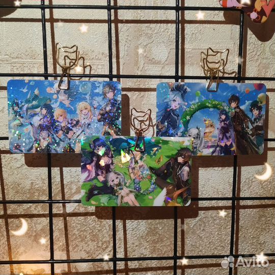 Фотокарточки по Genshin Impact