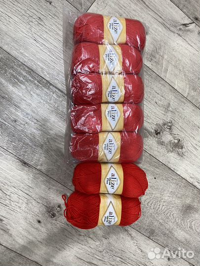 Пряжа нитки для вязания цена за все