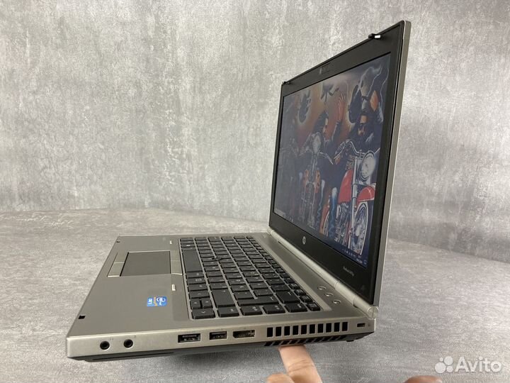 Мощный и защищенный HP i5, SSD 256gb, 8gb