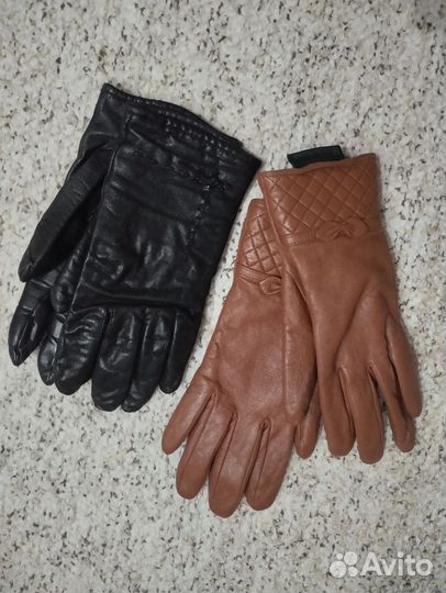 Перчатки кожа 7,5 размер