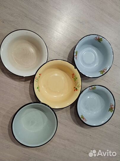 Эмалированная посуда СССР