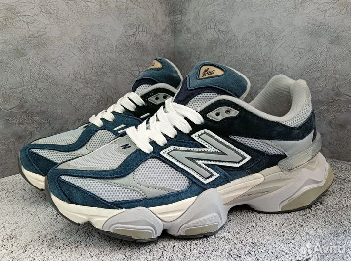 Кроссовки New balance 9060 натуральная замша 36-41