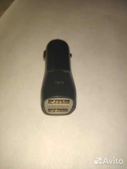 Устройство зарядное автомобильное, 2xUSB