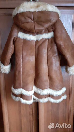 Дублёнка для девочки