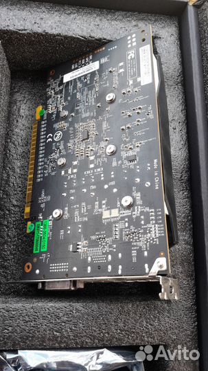 Игровая видеокарта GeForce 1050 OC