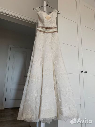Свадебное платье бохо 40 44р
