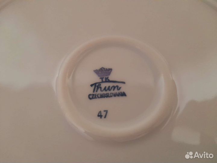 Остатки фарфора богемия чехословакия