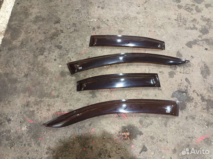 Ветровики окон тоета авенсис т250 седан