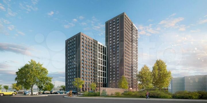 1-к. квартира, 40,2 м², 9/16 эт.