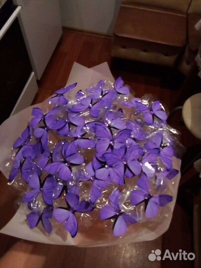 Букет из бабочек