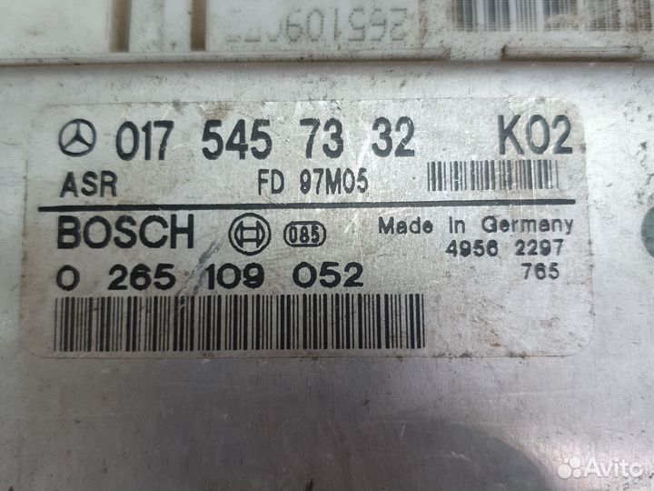 Блок управления asr mercedes w210 e class