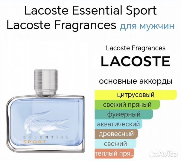 Lacoste essential sport