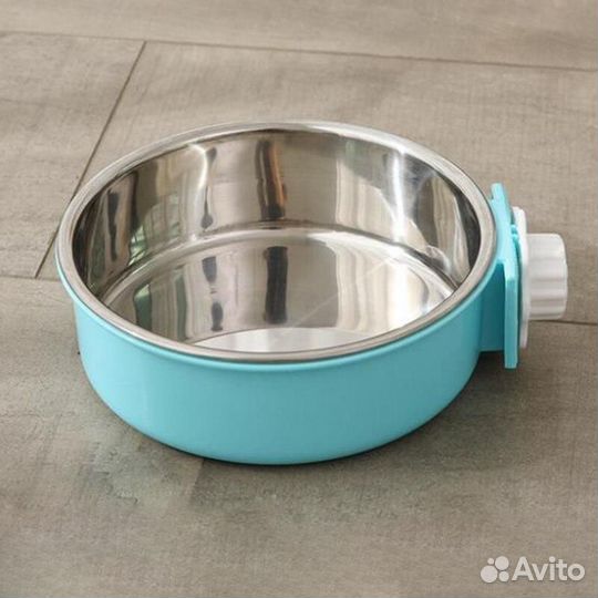 Миска с креплением в клетку