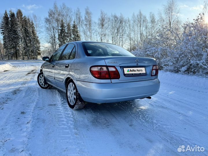 Nissan Almera 1.5 МТ, 2004, 199 875 км