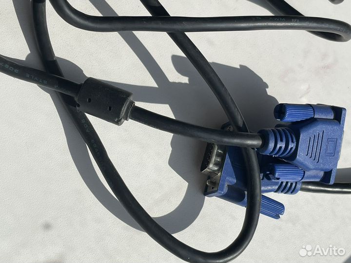 Провода для компьютера - монитора: телевизора