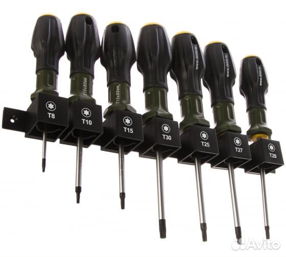 Набор отверток torx без отверстия 7 пр. Дело Техни