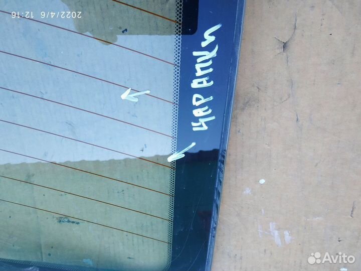 Стекло заднее Hyundai Solaris 2010-2017 бу