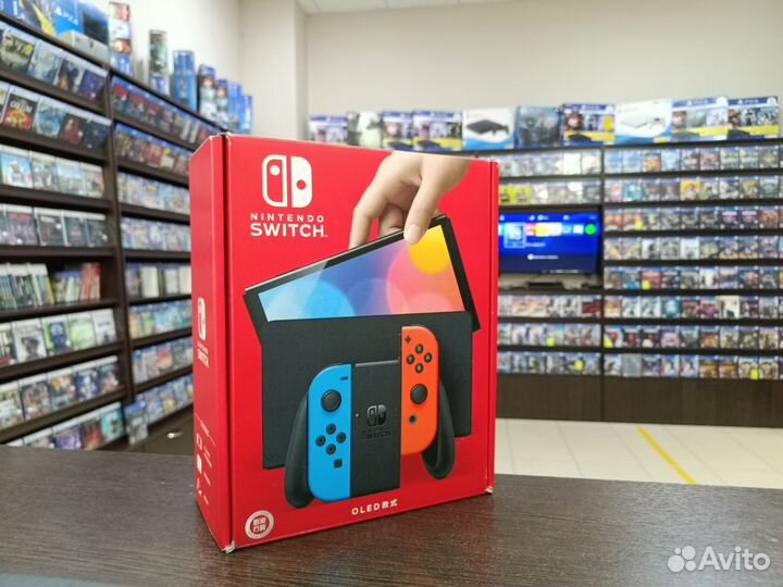 Nintendo Switch Oled с чипом