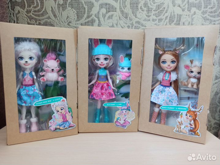 Кукла enchantimals с питомцем