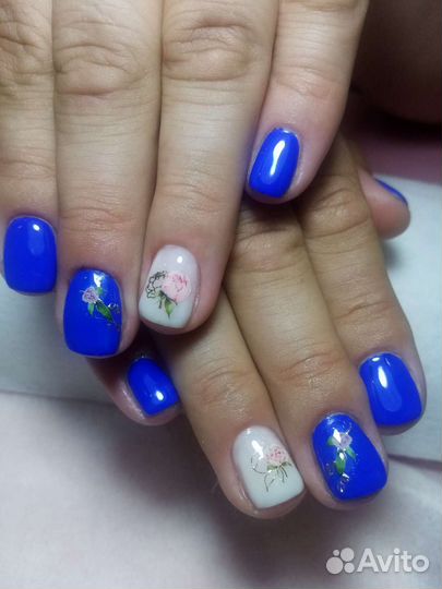 Маникюр с покрытием гель лак