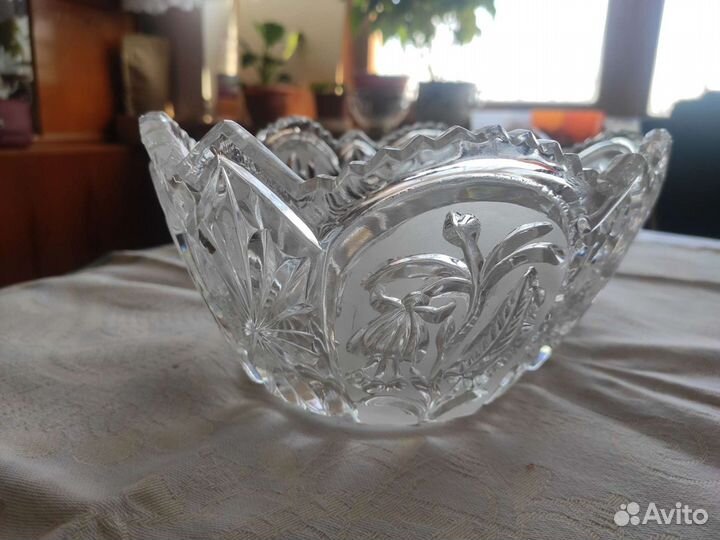Ваза хрустальная СССР