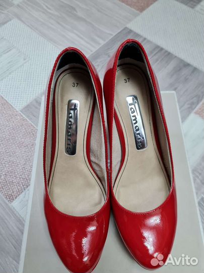 Туфли красные