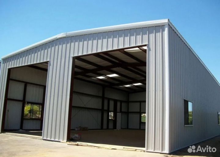 Быстровозводимый ангар под ключ