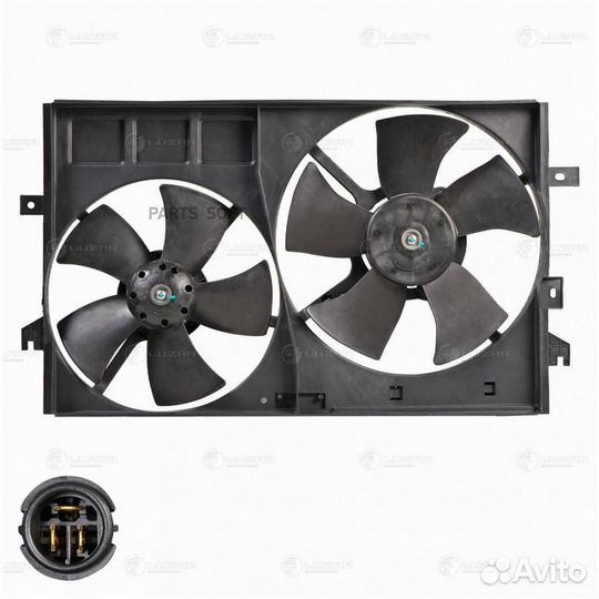 Вентилятор двигателя Geely Emgrand EC7 (09) (2 вен