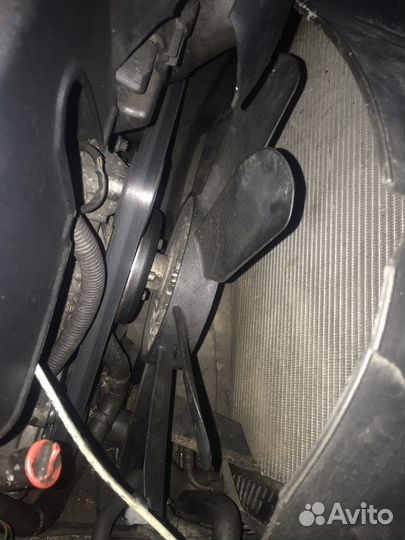 Вентилятор охлаждения на Mercedes w210