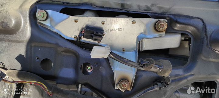 Дверь задняя mitsubishi шериот grandis