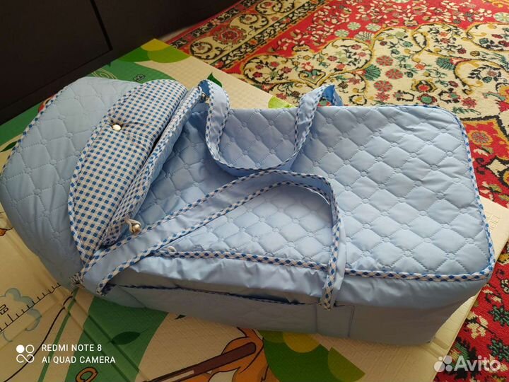 Переноска для новорождённых с жестким дном