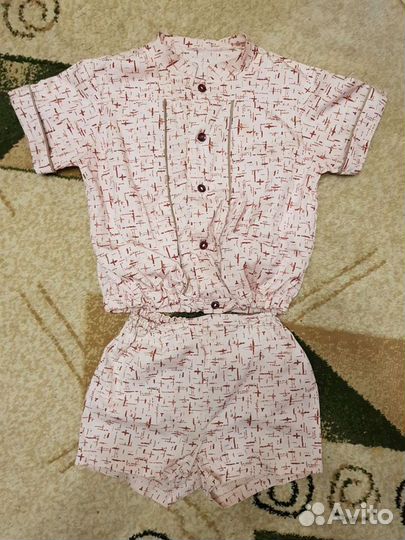 Рубашка и шорты (костюм) для мальчика р.116