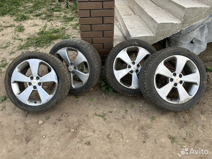 Колеса оригинальные r17 chevrolet cruze