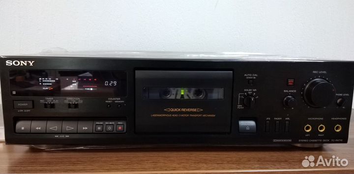 Кассетная дека Sony TC-RX715