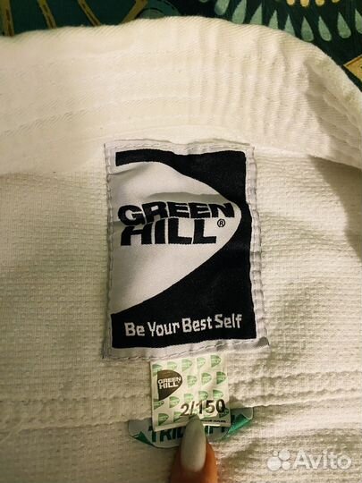 Кимоно для дзюдо green hill