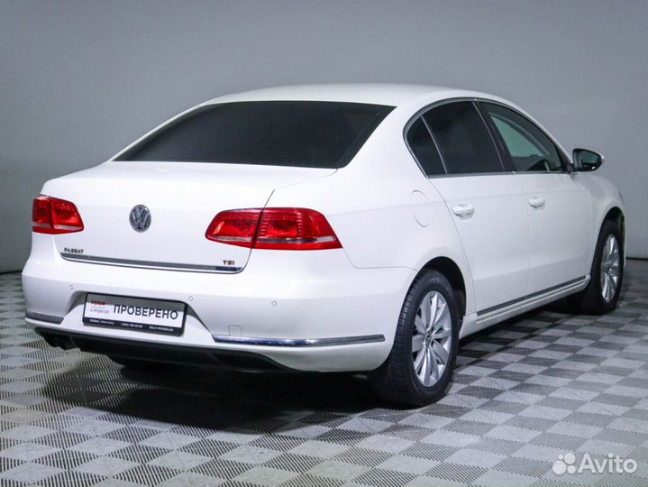 Volkswagen Passat 1.8 AMT, 2013, 72 883 км